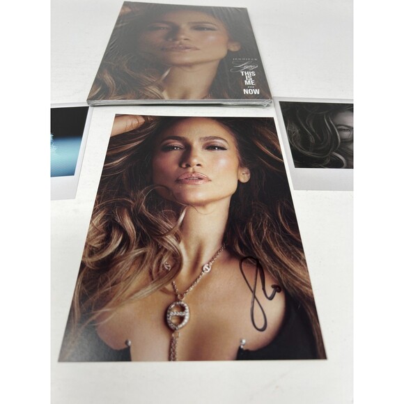 Jennifer Lopez This Is Me Now Deluxe CD with SIGNED AUTOGRAPH Print Photo - Picture 2 of 8